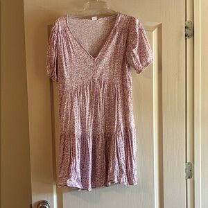 GAP Blue and Pink Floral Dress